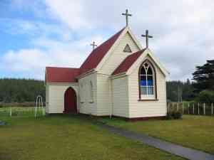 ONE OF THE CHURCHES IN NEW ZEALAND