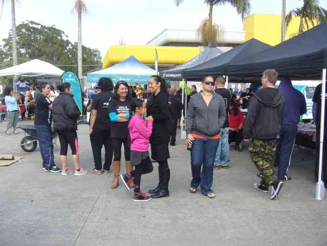 STALLS IN THE CAR PARK