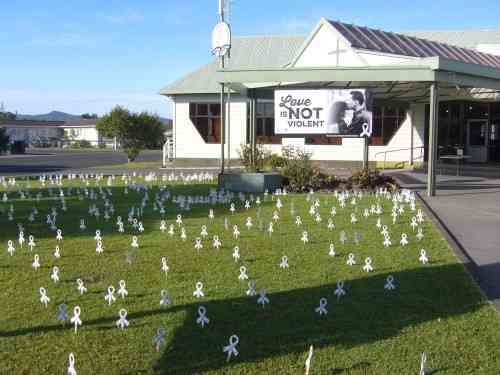 "HOPE CHRISTIAN CENTRE" NOT LONG AGO ON "WHITE RIBBON DAY"