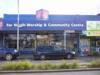 Salvation Army Hall on Commerce Street in KAITAIA