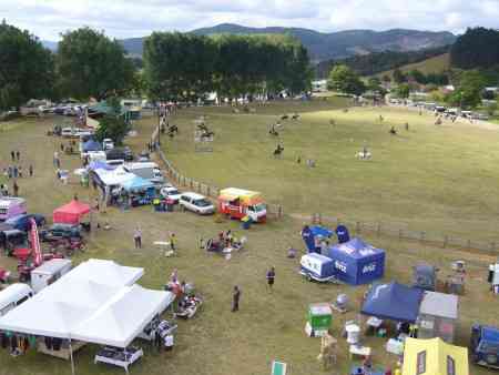 A bird's-eye view of Kaitaia's 125th A&P show