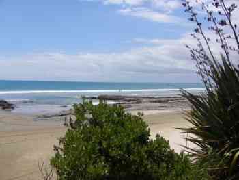 At the beach in AHIPARA