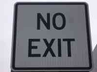 "NO EXIT"