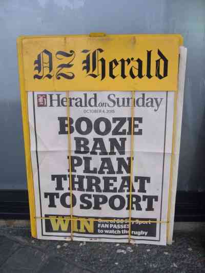 "BOOZE BAN PLAN THREAT TO SPORT"